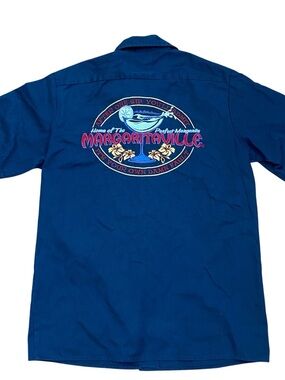 Vintage Margaritaville Jimmy Buffet Men’s Button Down Utility Shirt